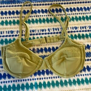 Olive color bikini top